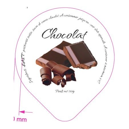 Opercules Maison du Fromage 68.3 ALU Chocolat 5 cl
