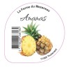 Opercule FERME DU MEZANEAU 68.3 ALU Ananas sc.PP/PS/PET gr.Verm 5cl