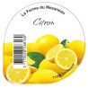 Opercule FERME DU MEZANEAU 68.3 ALU Citron sc.PP/PS/PET gr.Verm 5cl