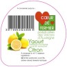 Opercules PUY BANSON 68.3 ALU Citron languette scell.PP gr. verm. V4 6