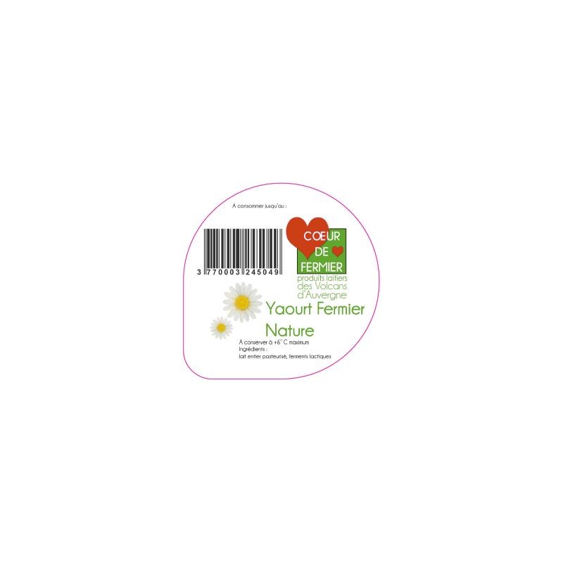 Opercules PUY BANSON 68.3 ALU Nature fermier languette PP gr. verm. V3