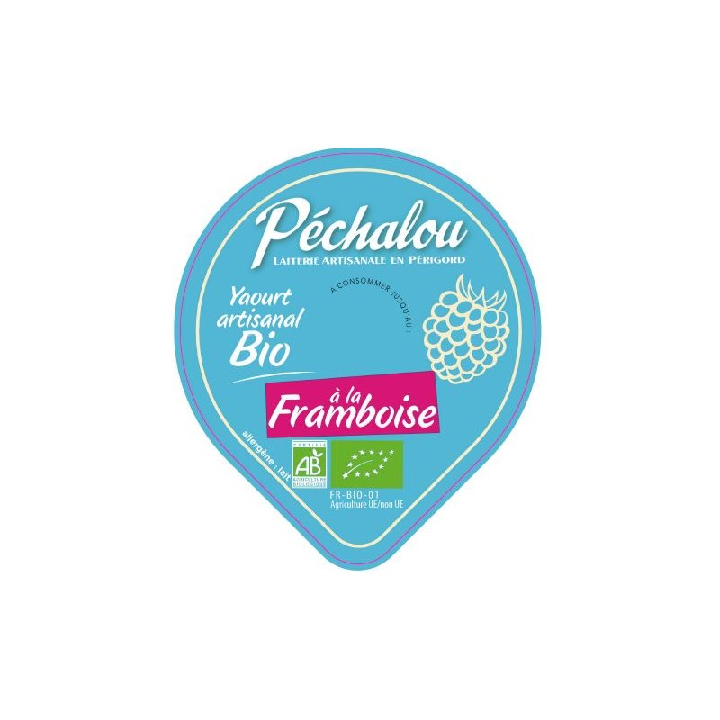 Opercule PECHALOU 68.3 ALU bio framboise