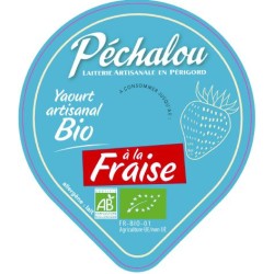 Opercule PECHALOU 68.3 ALU bio fraise