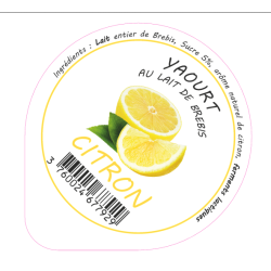 Opercules Ferme des Pins 68.3 Alu Citron 6cl