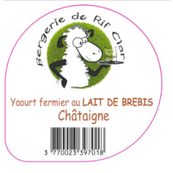 Opercule RIF CLAR 68.3 ALU Chataîgne sc.PP/PS/PET gr.Vermisseau 5 cl