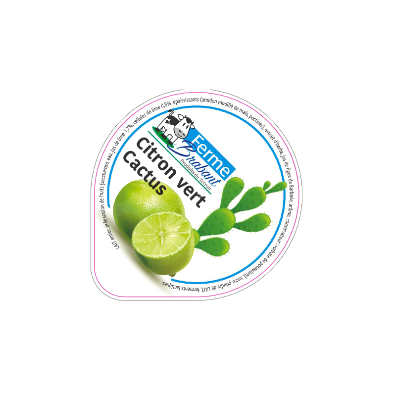 Opercule Ferme Brabant 68.3 ALU Citron Cactus sc.PP/PS/PET gr.Verm 5cl