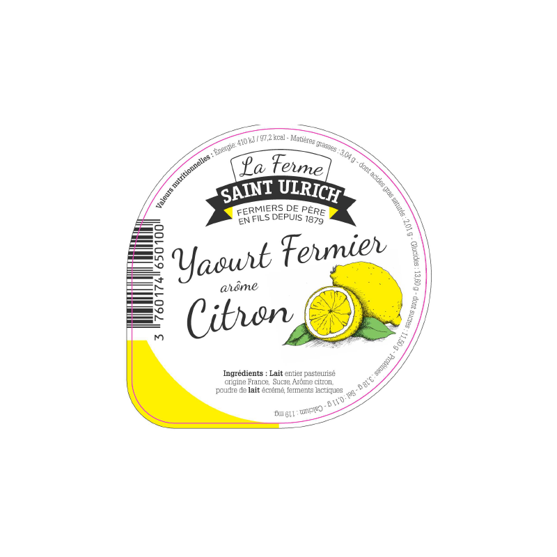 Opercules ST ULRICH 68.3 ALU arôme citron V2 4 cl code barre