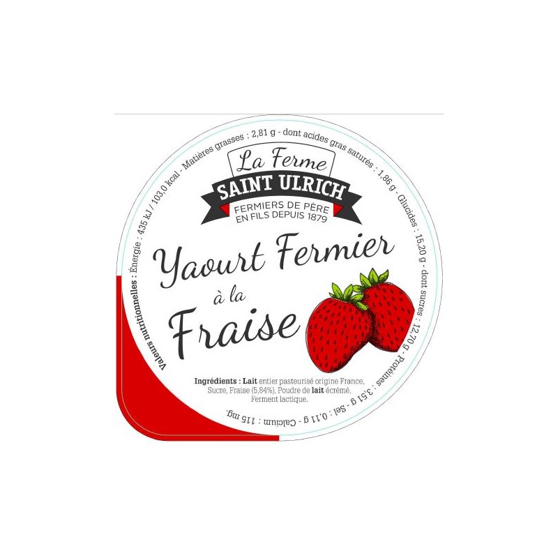 Opercules ST ULRICH 68.3 ALU fraise 4 cl