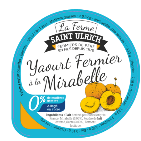 Opercules ST ULRICH 68.3 ALU 0 % mirabelle
