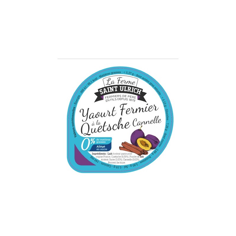 Opercules ST ULRICH 68.3 ALU 0 % quetsche cannelle