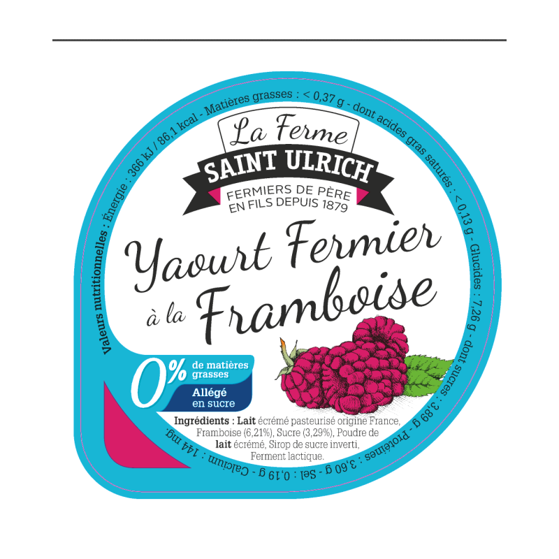 Opercules ST ULRICH 68.3 ALU 0 % framboise