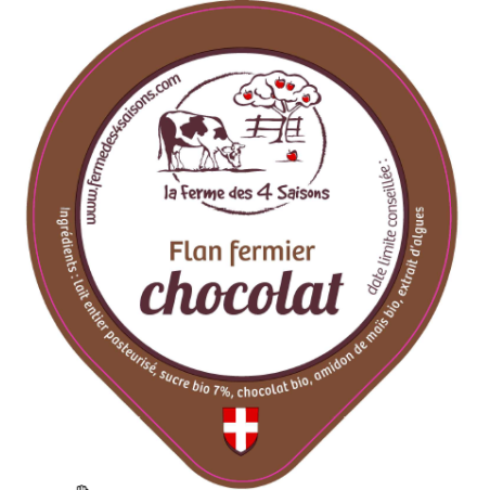 Opercules VORZIER 68.3 ALU Flan Chocolat 4CL