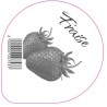 Opercule VERIER 68.3 ALU FRAISE PP/PS/PET gr.Verm. Lang. 2cl