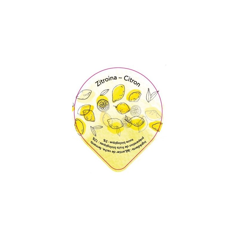 Opercules 2 68.3 mm alu 38/ coex 15, ESNEKIAK citron - 5cl