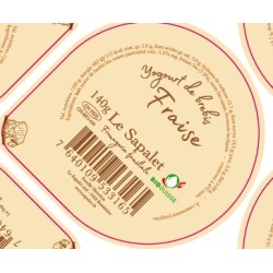 Opercule 68.3 mm SAPALET Brebis Fraise