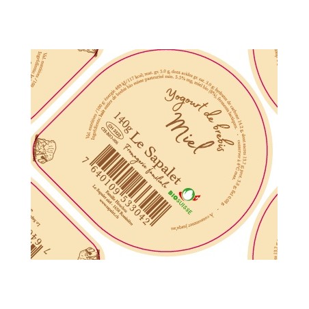 Opercule 68.3 mm SAPALET Brebis Miel