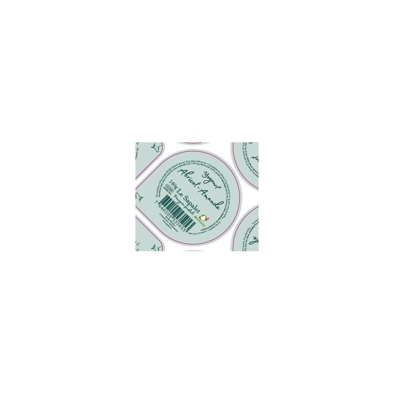 Opercule 68.3 mm SAPALET Vache Abricot -Amande