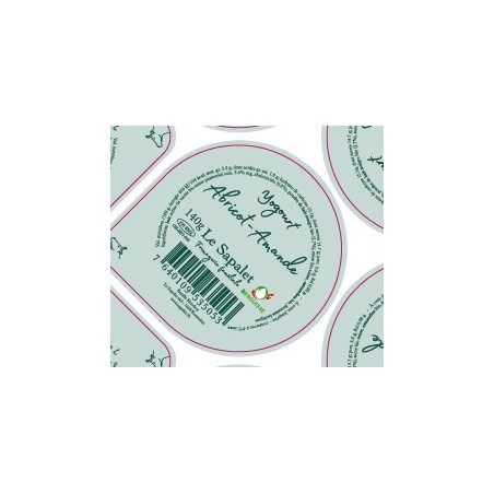 Opercule 68.3 mm SAPALET Vache Abricot -Amande