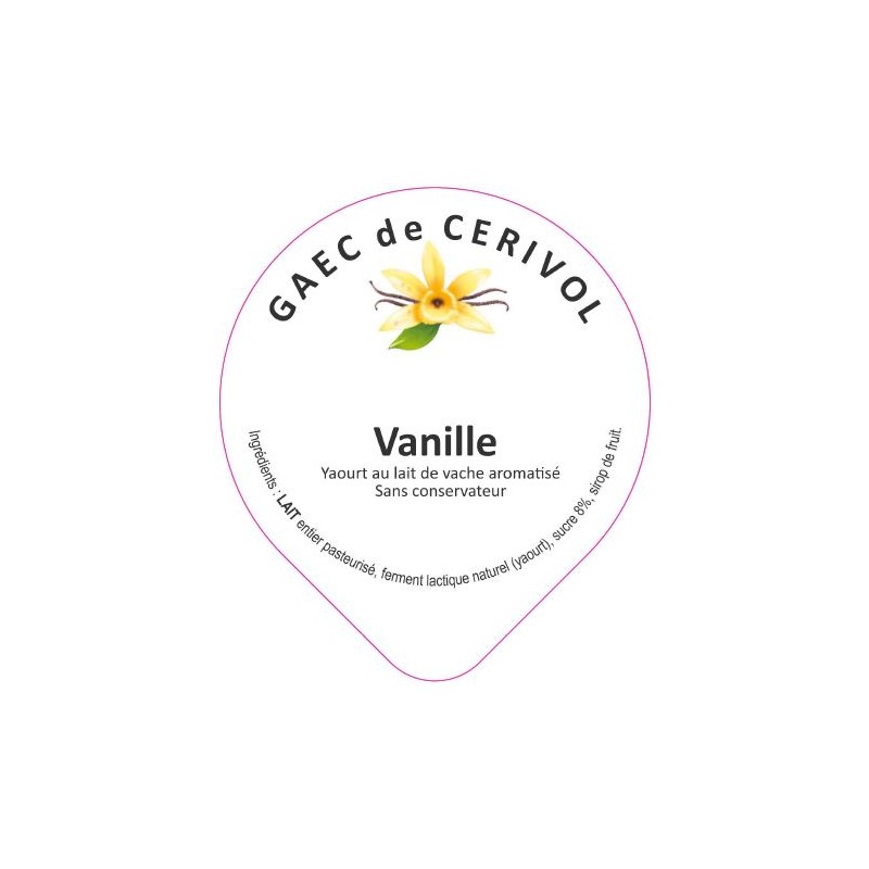 Opercule CERIVOL 68.3 ALU Vanille 5 coul. scelPP/PS/PET gr.Vermisseau