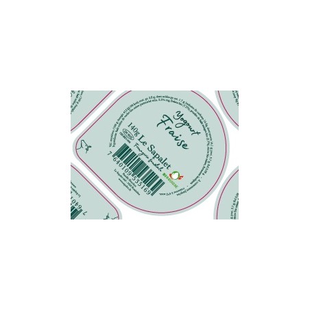 Opercule 68.3 mm SAPALET Vache Fraise