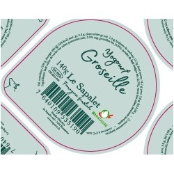 Opercule 68.3 mm SAPALET Vache Groseille