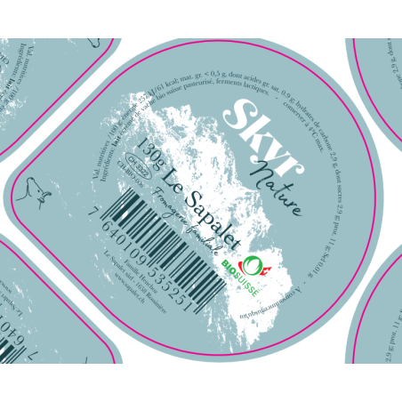 Opercule 68.3 mm SAPALET Vache Skyr Nature