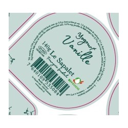 Opercule 68.3 mm SAPALET Vache Vanille