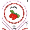 Opercules 68.3 mm Laiterie Côte Roannaise FRAISE