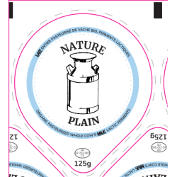 Opercules 68.3 mm Laiterie Côte Roannaise NATURE V2 - Anglais