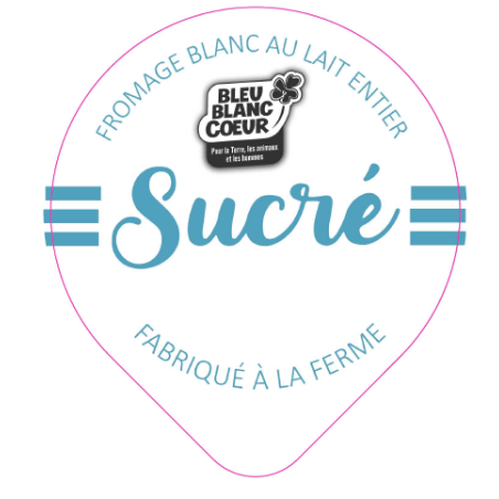 Opercules GABORIAUX 68.3 Alu Fromage Blanc Nature Sucré 3cl