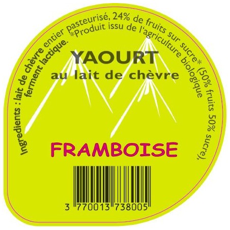 Opercule FERME DES MOISES 68.3 ALU Framboise sc.PP/PS/PET gr.Vermissea