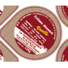 Opercules 68.3 Alu GENTILHOMMIERE Crème Dessert Vanille sc.PP gr.Verm