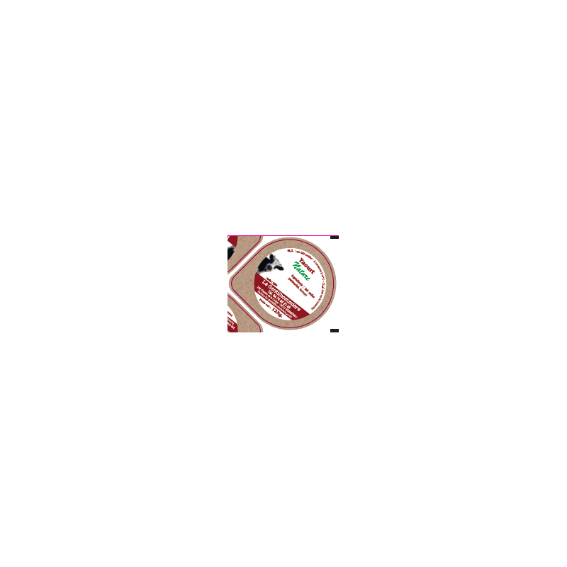 Opercules 68.3 Alu GENTILHOMMIERE Nature sc.PP gr.Verm Lang.