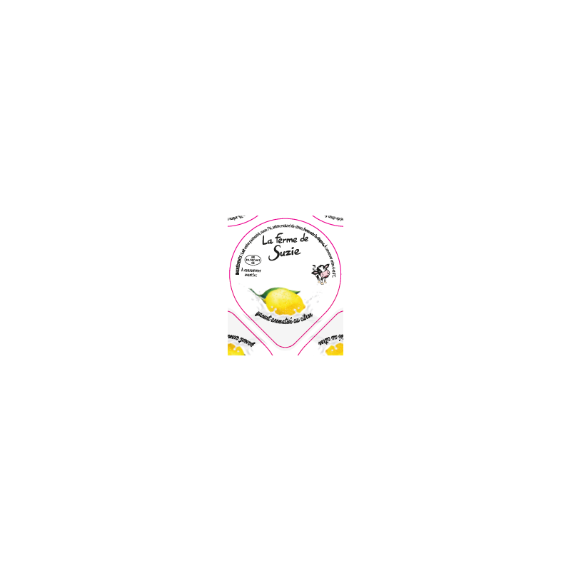 Opercules Alu 68.3mm LA JOURIVIERE Aromatisé citron sc.pot carton gr.