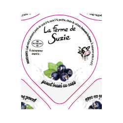 Opercules Alu 68.3mm LA JOURIVIERE Brassé Cassis sc.pot carton gr.ver