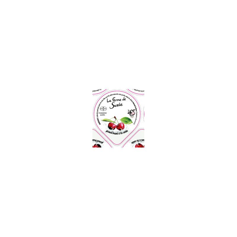 Opercules Alu 68.3mm LA JOURIVIERE Brassé Cerise sc.pot carton gr.ver