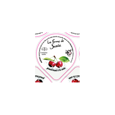 Opercules Alu 68.3mm LA JOURIVIERE Brassé Cerise sc.pot carton gr.ver
