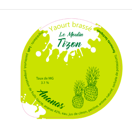 Opercules Gaec des Mezerais 68.3 Alu Brassé Ananas 3cl