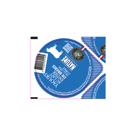 Opercules 68.3 Alu Ste Godeleine Nature Brebis sc.PP/PS/PET gr.Verm La