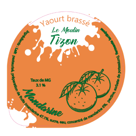 Opercules Gaec des Mezerais 68.3 Alu Brassé Mandarine 3 cl