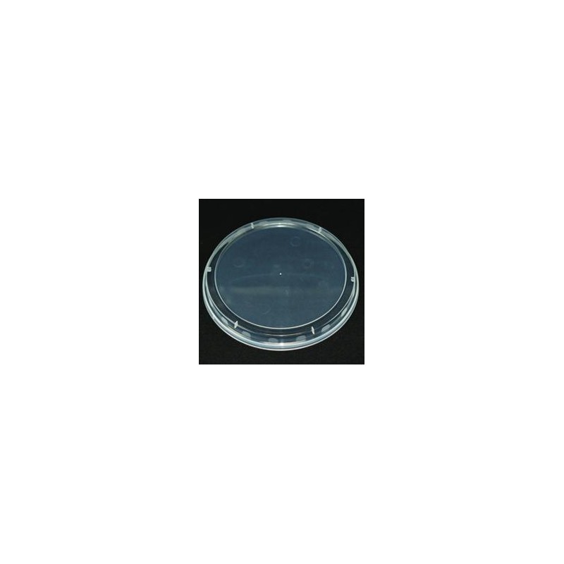Couvercle PP injecté Ø145 coiffant transparent