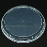 Couvercle PP injecté Ø145 coiffant transparent