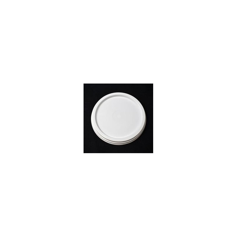 Couvercle PP injecté Ø67 coiffant blanc