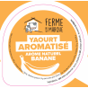 Opercule FERME DE LA MARQUE 68.3 ALU Arom. Banane PP/PS gr.Verm Lang.