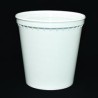 Pot PP injecté Ø100 400ml blanc (stérilisation)