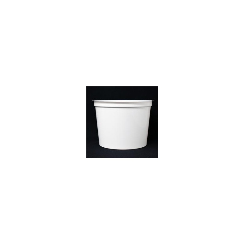 Pot PP injecté Ø145 1000ml blanc (ctérilisation)