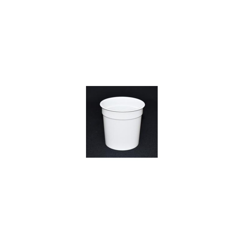 Pot PP injecté Ø67 125ml blanc (stérilisation)