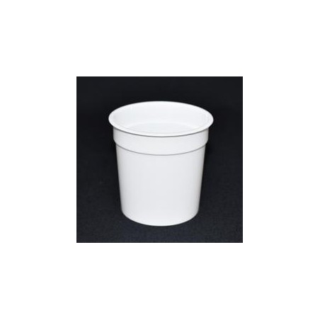 Pot PP injecté Ø67 125ml blanc (stérilisation)