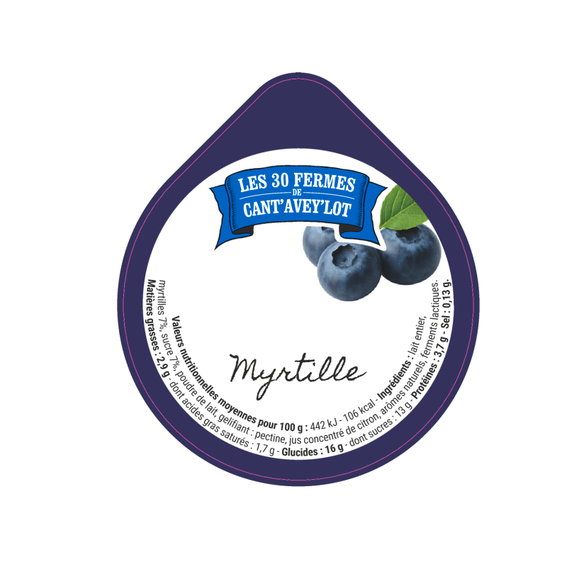 Opercule CANT'AVEY'LOT' 68.3 ALU Bi-couche Myrtille V4 6cl
