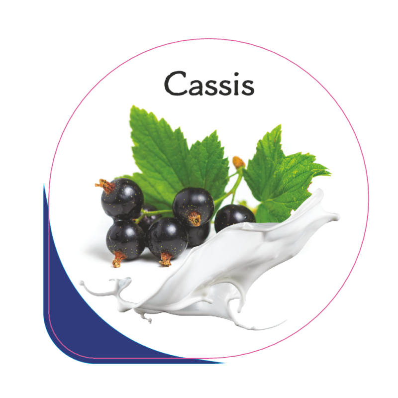 Opercules Ø68.3mm Aluminum imprimés Gourmandise Cassis